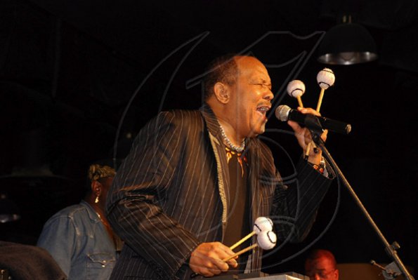 Contributed
Xylophonist Roy Ayres in action at Jamaica Jazz and Blues Prelude ? ?Jamming in Sunset Jamaica Grande? on Monday night in Ocho Rios.