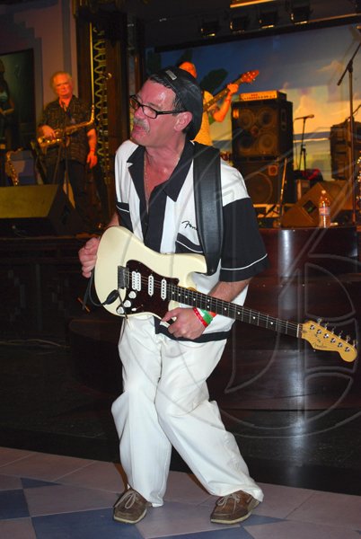 Janet Silvera Photo
 
Joe Roy Jackson giving a stirring performance at the Air Jamaica Jazz and Blues 'Prelude' concert at RIU Montego Bay on Tuesday evening, kickstarting the annual event in the second city.