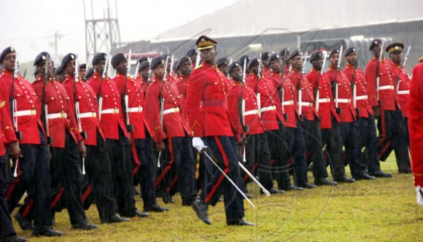 Norman Grindley/Chief Photographer
Jamaica Defence force change of command parade. October 9,2010.