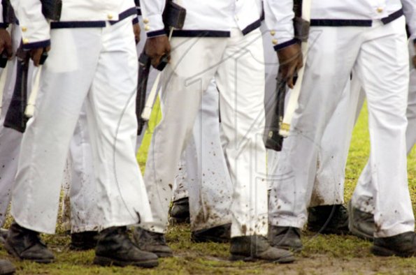 Norman Grindley/Chief Photographer
Jamaica Defence force change of command parade. October 9,2010.