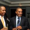 Winston Sill / Freelance Photographer
Jamaica Exporters Association (JEA) Awards Banquet, held at the Wyndham Hotel  on Wednesday night June 29, 2011. Here are Paul R. Lewis (left); John O. Minott (centre); and  Vitus Evans (right), President, JEA.