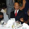 Winston Sill / Freelance Photographer
Jamaica Exporters Association (JEA) Awards Banquet, held at the Wyndham Hotel  on  Wednesday night June 29, 2011. Here are Vitus Evans (left), President, JEA; Governor General Sir Patrick Allen (centre); and Brenda Leon (right).