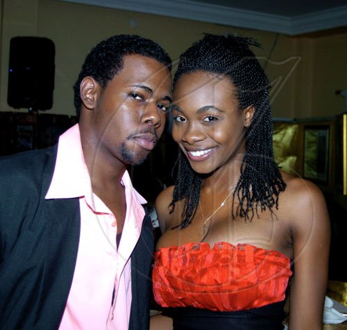 Winston Sill / Freelance Photographer
Jamaicans For Justice (JFJ) in association with Knutsford Court Hotel presents their Gala Dinner, Art and Collectibles Auction, held at Knutsford Court Hotel, Ruthven Road on Friday night June 4, 2010. Here are Chentil Williams (left); and Cheyenne Wallace (right).