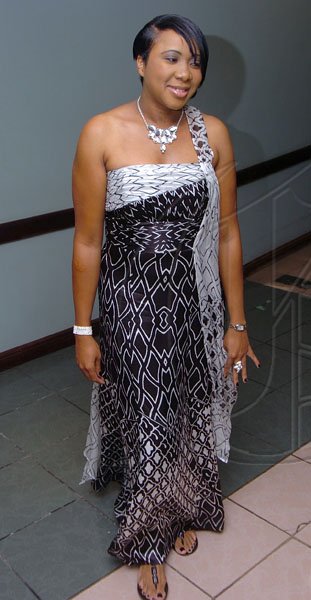 Rudolph Brown/Chief Photographer
Judith Wilson of Advantage General Insurance arrive at the Jamaica Medical Foundation awards and fund-raising banquet at the Hilton Hotel in New Kingston on Saturday, March 21-2009