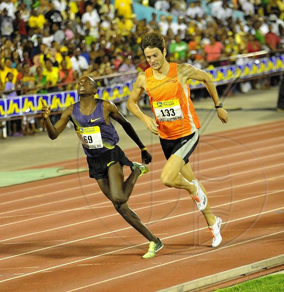 Ian Allen/Photographer
Jamaica International Invitational track meet at the National Stadium.