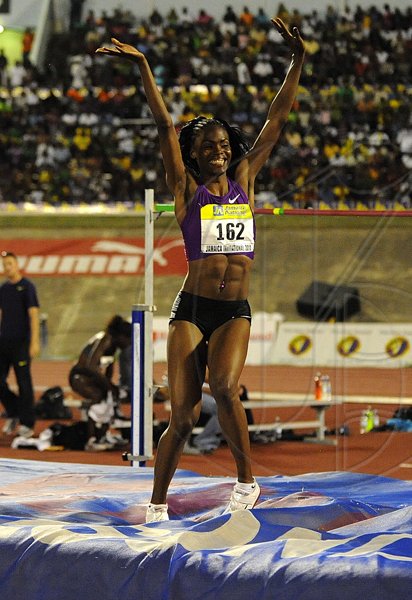 Ian Allen/Photographer
Jamaica International Invitational track meet at the National Stadium.