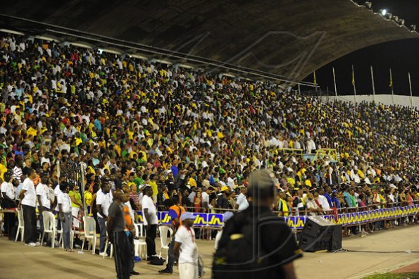 Ian Allen/Photographer
Jamaica International Invitational track meet at the National Stadium.