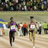 Ian Allen/Photographer
The United States' Carmelita Jeter (third left) and Jamaica's Kerron Stewart (second left) have a battle royal in the women's 100m.