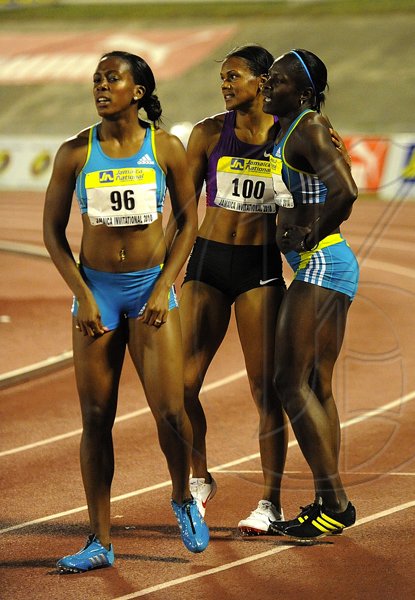Ian Allen/Photographer
Jamaica International Invitational track meet at the National Stadium.