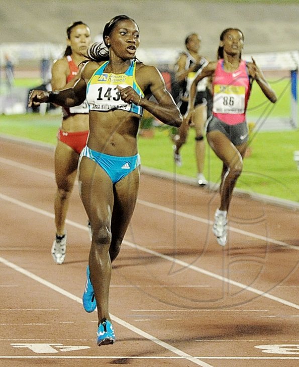 Ian Allen/Photographer
Jamaica International Invitational track meet at the National Stadium.