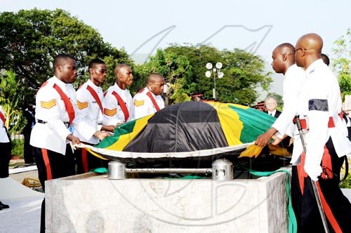 Ian Allen/staff Photographer
Lady Bustamante funeral.
