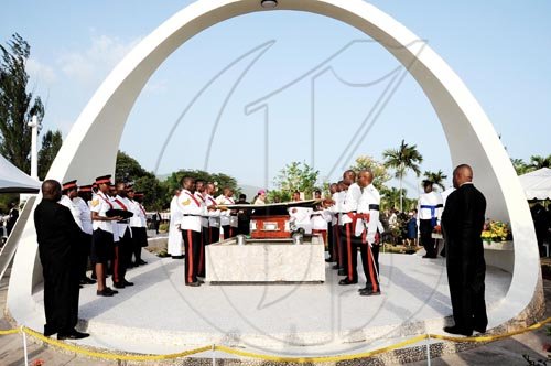 Ian Allen/staff Photographer
Lady Bustamante funeral.