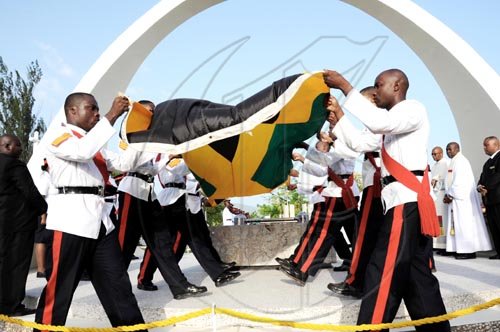 Ian Allen/staff Photographer
Lady Bustamante funeral.