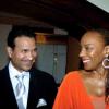 Winston Sill / Freelance Photographer
Exchanging glances:  A radiant Susan Taylor and her husband Kephra Burns  arrive for the Mico University Alumni Association (MOSA) biennial gold medal awards banquet.

****************************************************************************************, at the Jamaica Pegasus hotel, New Kingston on Saturday night April 17, 2010.