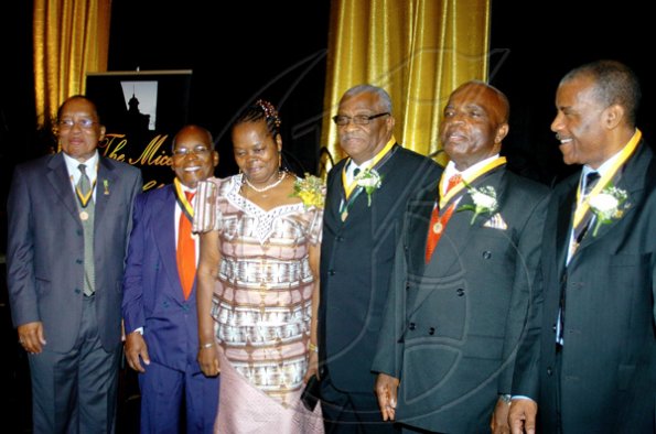 Winston Sill / Freelance Photographer
Mico University Alumni Association (MOSA) presents the Biennial Gold Medal Awards Banquet, held at the Jamaica Pegasus Hotel, New Kingston on Saturday night April 17, 2010.