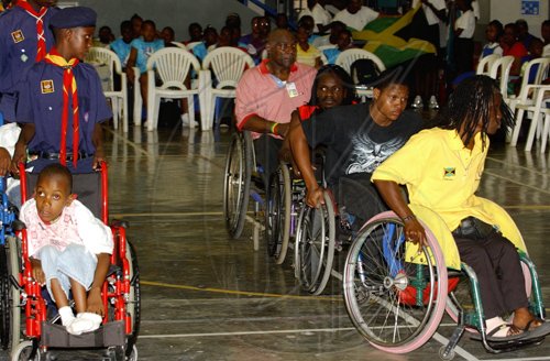 Winston Sill / Freelance Photographer
The official opening of the Special Olympics Jamaica, 26th Annual National Summer Games, held at the University of Technology (UTECH), Hope Road on Friday May 29, 2009.
