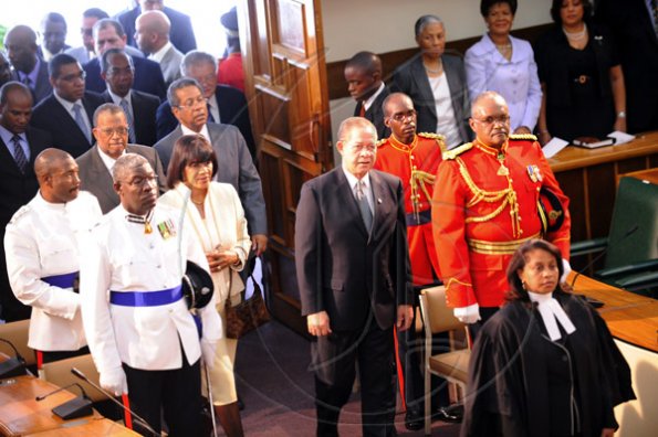 Ricardo Makyn/Staff Photographer.
2010 State openning of Parliament on Thursday 25.3.2010.