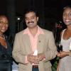 Janet Silvera Photo
From left:  Resident Magistrate Winsome Henry, Indies Pharma's Dr. Guna Muppuri and Whitter Village's Angella Whitter, spend time together.

************************************************************* the Pioneers of Prosperity Awards ceremony at the Half Moon in Montego Bay last Friday night.