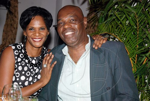 Janet Silvera Photo
 
The always pleasant Murine and Percy Clarke hang out at the ceremony.

***************************************************************************at the Pioneers of Prosperity Awards ceremony at the Half Moon in Montego Bay last Friday night.