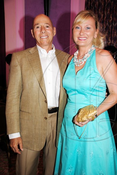 Janet Silvera Photos
Ragni and Bob Trotta of Palmyra Resort and Spa in Montego Bay.

*********************************************************************** at PJ Patterson's 75th birthday party at RIU Ocho Rios last Saturday.