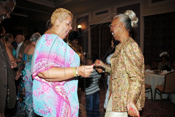 Janet Silvera
Aloun Assamba and Myrna Hague enjoying every moment on the dance floor.