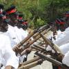 Ian Allen/Photographer
The latest batch of Jamaica Constabulary Force graduates participate in a passing-out parade at the Jamaica Police Academy in Twickenham Park,  St Catherine yesterday.