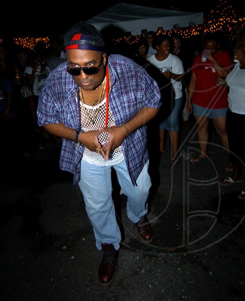 Winston Sill / Freelance Photographer
Rude boy style! Brian St Juste was the hands down winner of the best 'yaad' costume.
 PRO Comm Christmas Party, held at Kingsway on Saturday night December 5, 2009.