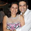 Janet Silvera
Love is the in air! Birthday boy, Rajeesh Kripalani cuddles up with wife Neha at his 40th birthday party at Cornwall Beach in Montego Bay last Saturday night.
