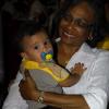 Colin Hamilton/ Freelance Photographer
Little Adrian barnes looks quite comfy in the arms of Lady Hall at the scenes from Relay for Life on June 13