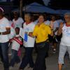 Colin Hamilton/ Freelance Photographer
Cancer survivors doing their lap to kick off the start of relay for Life 2009 on June 13