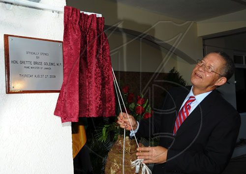 Ian Allen/Staff Photographer
Official reopening of Hargreaves Memorial Hospital in Mandeville.