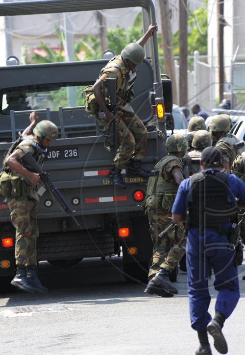 Norman Grindley /Chief Photographer
West Kingston riot, March, 15, 2010.
