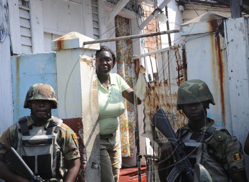 Norman Grindley /Chief Photographer
West Kingston riot, March, 15, 2010.