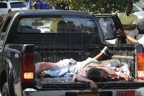 Norman Grindley /Chief Photographer
West Kingston riot, March, 15, 2010.