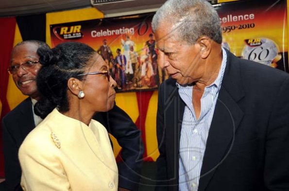 Rudolph Brown/Photographer
RJR 60th Anniversary long service awards luncheon at the Terra Nova Hotel in Kingston on Friday, July 9-2010.