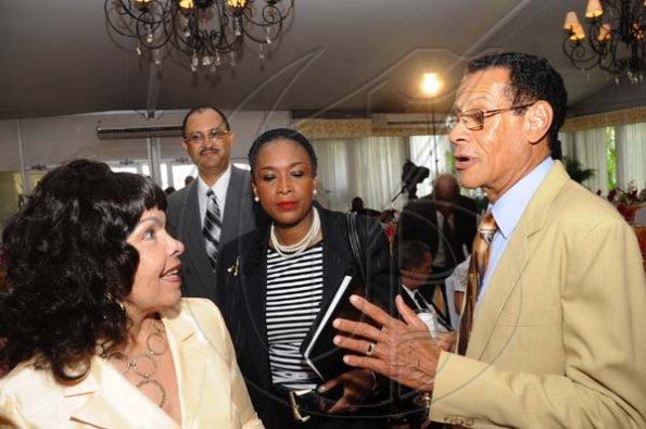 Rudolph Brown/Photographer
RJR 60th Anniversary long service awards luncheon at the Terra Nova Hotel in Kingston on Friday, July 9-2010.