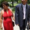 Rudolph Brown/Photographer
Alan Magnus and his wife arrive at the RJR 60th Anniversary long service awards luncheon at the Terra Nova Hotel in Kingston on Friday, July 9-2010.