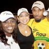 Contributed
The Flow family was out in full force at Flow's Champion Cup Finals on Sunday. (From left) Nova Hamilton, Denise Williams, Trace Gayle, and Simone Riley wear their corporate gear with flair!