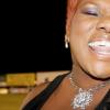 Contributed
The one and only Khadine "Miss Kitty" Hilton flashes a cheeky grin before beginning hosting duties at Sunday's Flow Champion's Cup Finals.
