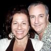 Joined by husband Mark Brooks (right), 'Eat Caribbean' cookbook author Virginia Burke declared the Organic Farm Dinner event "heaven."