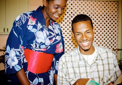 With a smile like that from the Jamaica Culinary Foundation's 2008 Chef of the Year and personal chef to the French Ambassador, Brian Lumley, (right) you know you're in store for a gastronomic delight! Put on by UTECH's School of Hospitality and Tourism, and sponsored by Rainforest Seafoods, 'Gourmet Flavours of Japan' took attendees on a culinary tour of the far east.