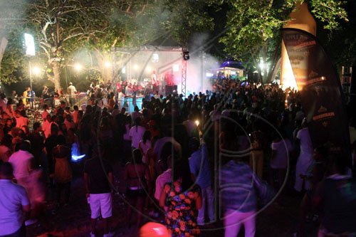 A colourful crowd filled the shores of Reggae Beach in Ocho Rios on Easter Sunday, for 'LUAU', the official ATI Kick-off party.