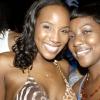 Stacey Walters joins Sara Lawrence, Miss Jamaica World 2006, at Easter Sunday's 'Daydreams', held at Drax Hall Beach in St. Ann.