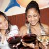 "Who does not love wine, women and song, remains a fool his whole life long". As they raise a toast to Tanya Stephens' performance at Christophers, (from left) Antoinette Pinnock, Charlette Chantiloupe and Martina Moyston bring credence to the classic verse.