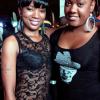'Grandeur' boutique owner Tesi Johnson (right) shows off her fun and funky fashion sense with the equally stylish Kadian Durant at Twisted Spiritz.