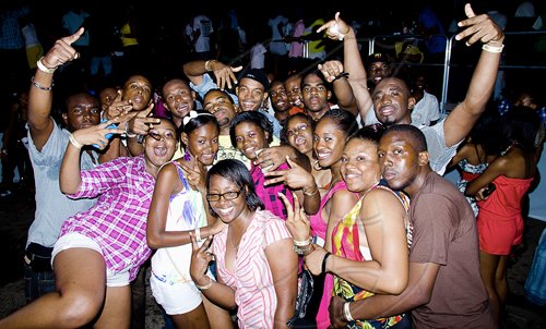 Fun and friends, the perfect combination! The party didn't stop for this group of friends at last weekend's Summer Bar-raage.