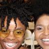 At Caribbean Fashionweek, Edgy mom and daughter duo Nikki (left) and Sandy Francis take no prisoners in the fashion game, with fashion-forward hairstyles and accessories to boot. We still think their best accessories are those gorgeous smiles!