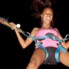 'Socamaloo' brought the beach to New Kingston, complete with sand, complimentary oysters, and a bungy-jumping trampoline, that caught the eye of Stephanie Lumley, assistant marketing manager of Rainforest Seafoods.