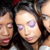 At 'Secret Crush','Gabriellas' Girls', (from left) Shari Jackson, Elizabeth Swaby and Stephanie Harrison show off the handy work of Sovereign Centre's Gabriellas Cosmetics.