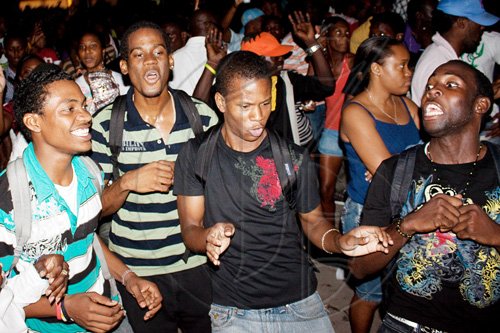 Students at the University of West Indies' Student Union let off some midterm stress at the popular weekly event, 'Integration Thursdays'.